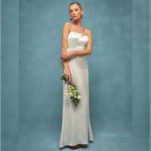 Reformation Ivory Sauvignon Dress Sz. 8